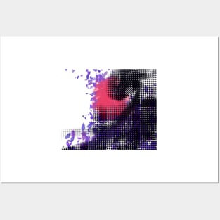 Abstract Dots Posters and Art
